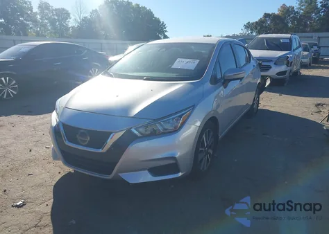 2020 Nissan Versa Sv Xtronic Cvt из США, поврежденный, VIN 3N1CN8EV2LL810757